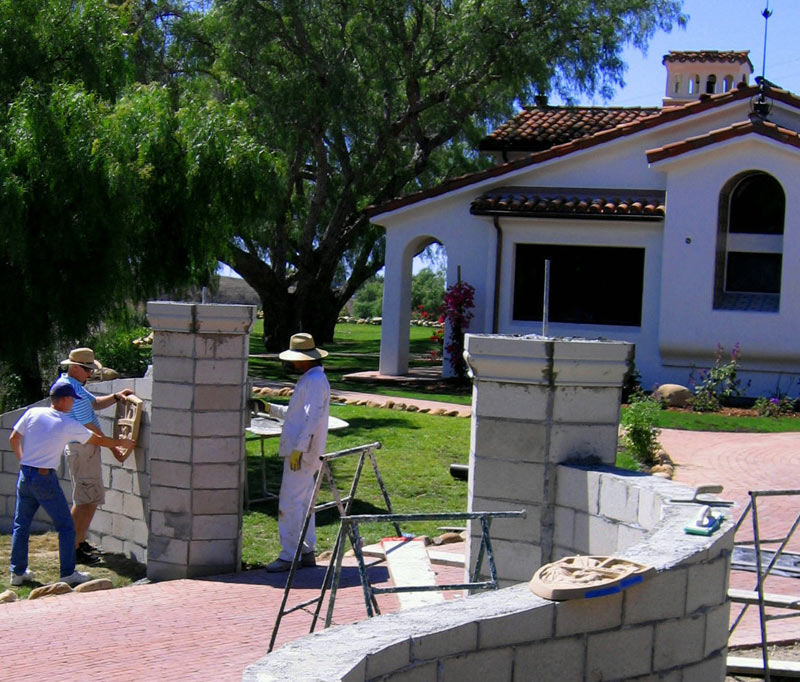 Spanish Revival Gated Entry