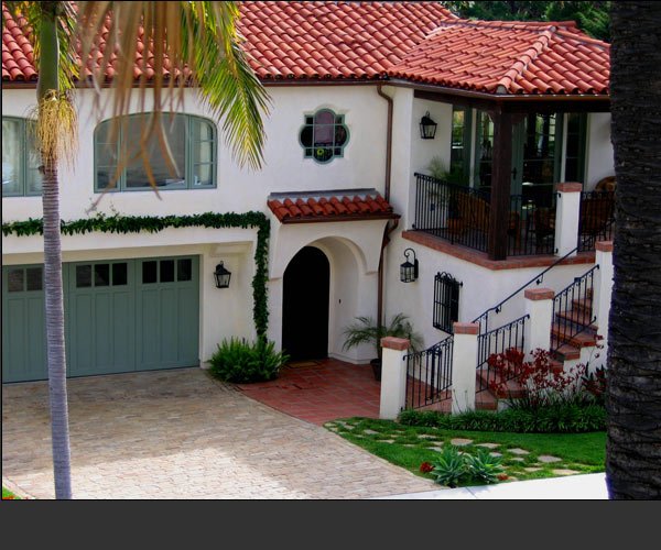 Spanish Home on West Beach Santa Barbara CA